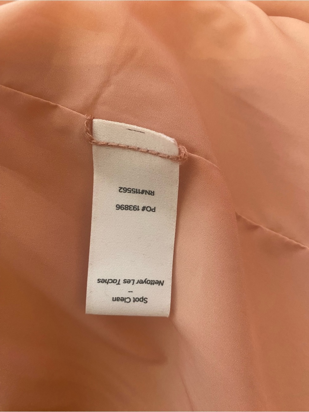 cinq a sept Kylie Single Button Faux Leather Blazer Sz 6 - Picture 13 of 13
